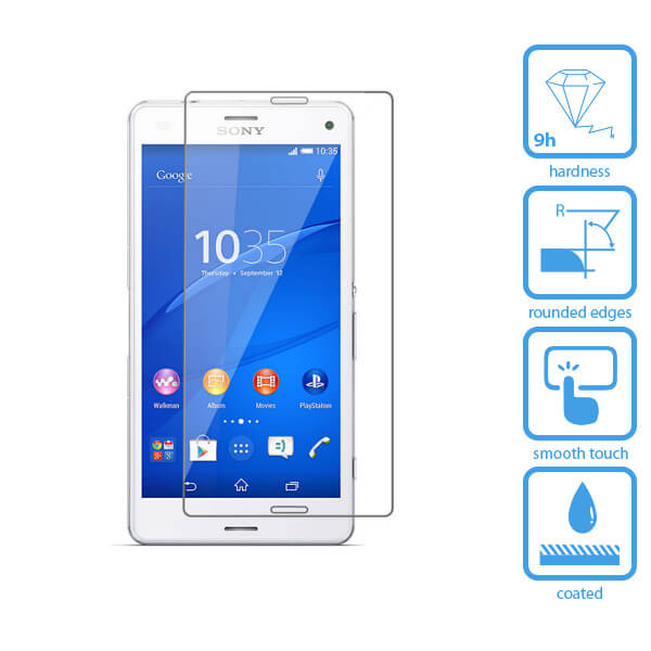 Sony Xperia Z3 Tempered Glass Screen Protector